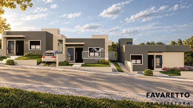 Casa geminada com 2 dormitórios