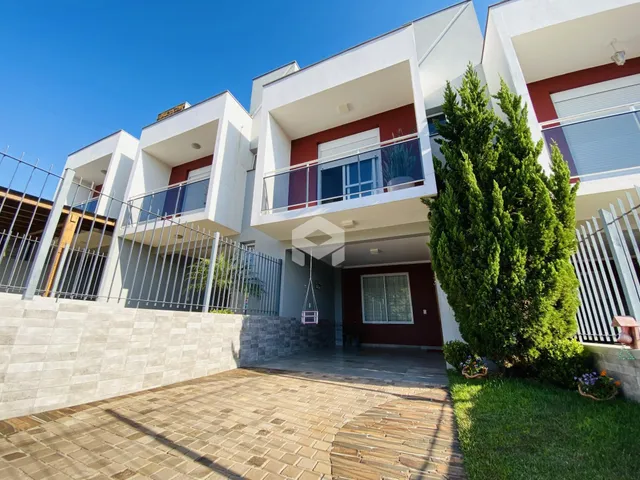 Fachada de um prédio residencial em Lajeado, Brasil.