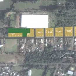 Vista aérea de uma propriedade residencial em Lajeado, Brasil.