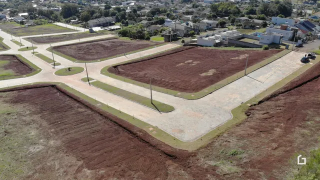 Vista aérea de um terreno em Lajeado, Brasil.