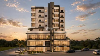 Fachada moderna de um edifício residencial ou comercial em Lajeado, Brasil.