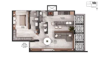 Apartamento com 1 dormitório, foto 14