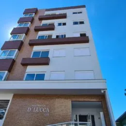 Fachada de um prédio residencial em Lajeado, Brasil.