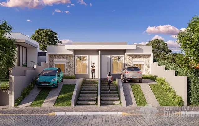 Casa geminada com 2 dormitórios