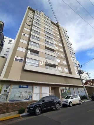 Fachada de um prédio residencial em Lajeado, Brasil.