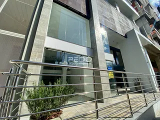 Fachada moderna de um edifício residencial em Lajeado.