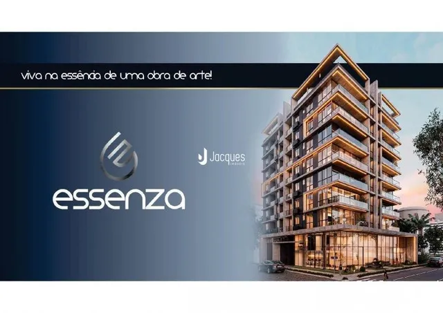 Fachada de um edifício moderno em Lajeado.