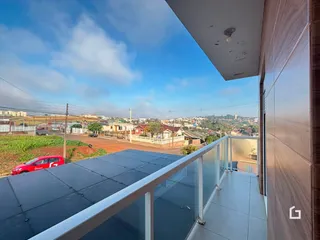 Vista da varanda de um imóvel em Lajeado, Brasil.