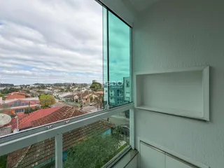 Vista da janela de um imóvel em Lajeado, Brasil.