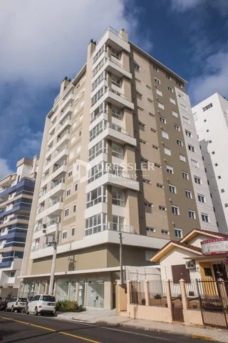 Fachada de um prédio residencial em Lajeado, Brasil.
