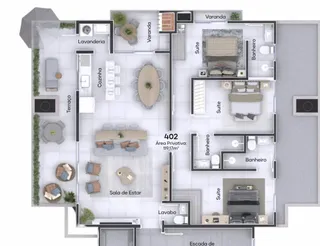 Apartamento com 3 dormitórios, foto 7