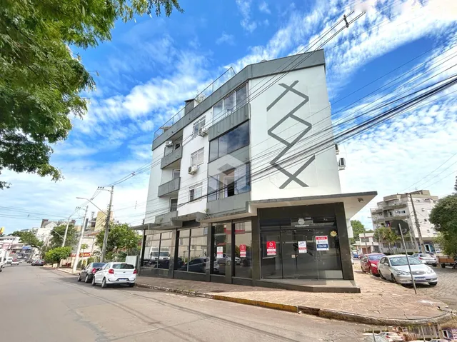 Fachada de um prédio residencial em Lajeado, Brasil.