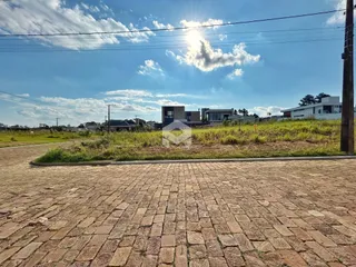 Vista da fachada de uma propriedade em Lajeado, Brasil.