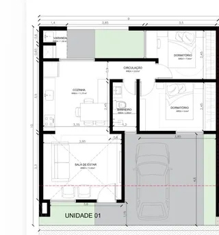 Casa geminada com 2 dormitórios, foto 5