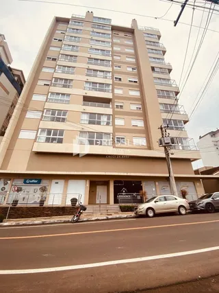 Fachada de um prédio residencial em Lajeado, Brasil.