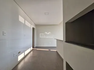 Hall de entrada de um imóvel em Lajeado, Brasil.
