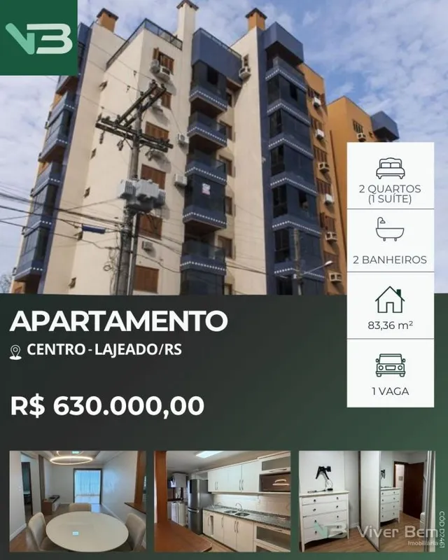 Apartamento com 2 dormitórios