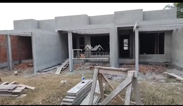 fachada de construção de uma residência em Lajeado, Brasil.