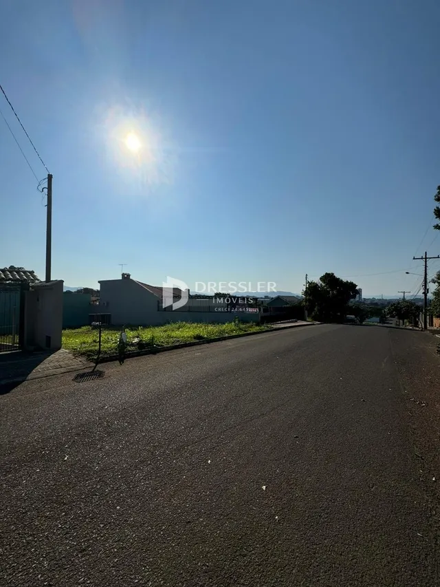 Vista da rua em Lajeado, Brasil.