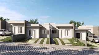 Fachada moderna de uma residência em Lajeado, Brasil.