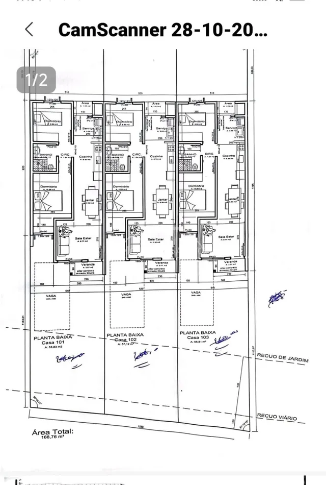 Casa geminada com 2 dormitórios, foto 3
