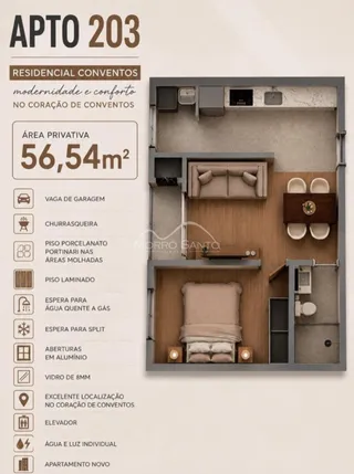 Apartamento com 1 dormitório, foto 7