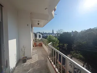Vista da varanda de um imóvel em Lajeado, Brasil.