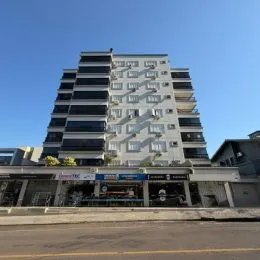 Fachada de um prédio residencial em Lajeado, Brasil.