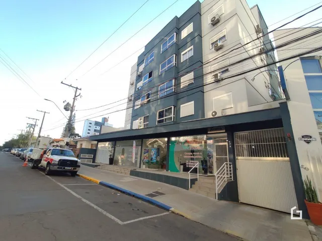 Fachada de um prédio residencial em Lajeado, Brasil.