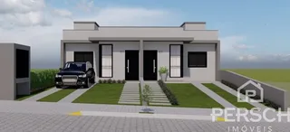 Casa geminada com 2 dormitórios