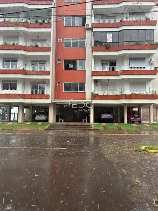Fachada de um prédio residencial em Lajeado, Brasil.