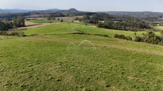 Vista panorâmica de uma paisagem de campo verde com colinas ao fundo.
