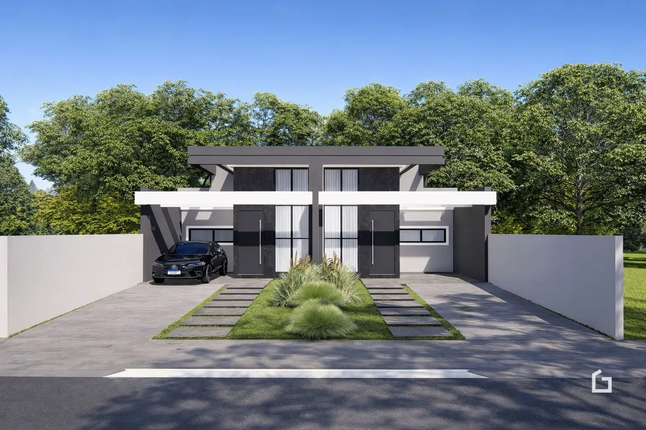 Casa geminada com 3 dormitórios, foto 1