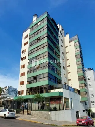 Fachada de um prédio residencial em Lajeado, Brasil.