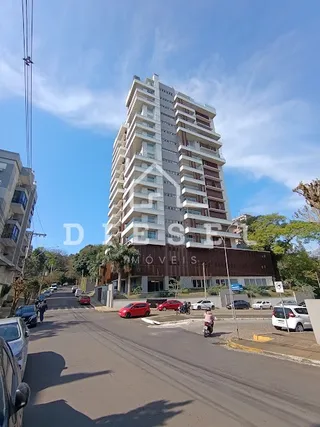Fachada de um edifício residencial em Lajeado, Brasil.