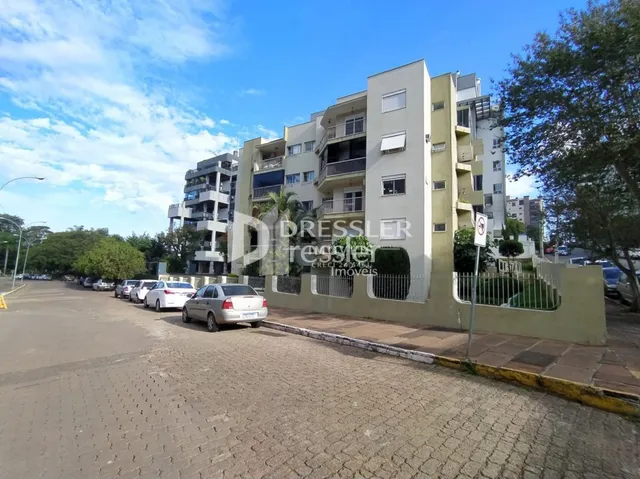 Fachada de um prédio residencial em Lajeado, Brasil.