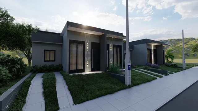 Casa geminada com 2 dormitórios
