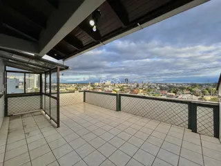 Vista da varanda com vista para a cidade de Lajeado.
