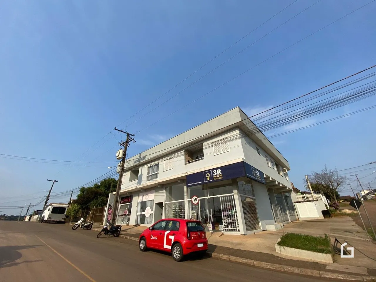 Fachada de um imóvel residencial em Lajeado, Brasil.
