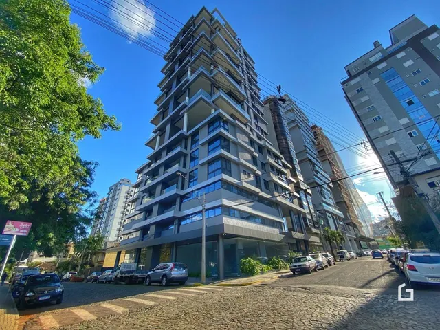 Fachada de um prédio residencial em Lajeado, Brasil.