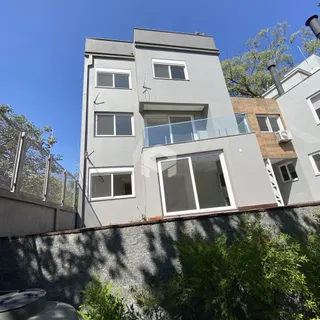 Fachada de um prédio residencial em Lajeado, Brasil.