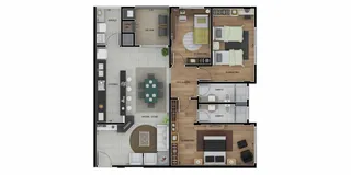 Apartamento com 3 dormitórios, foto 11