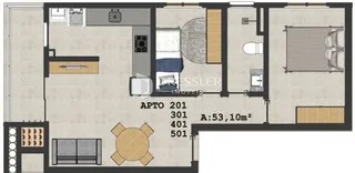 Apartamento com 2 dormitórios, foto 5