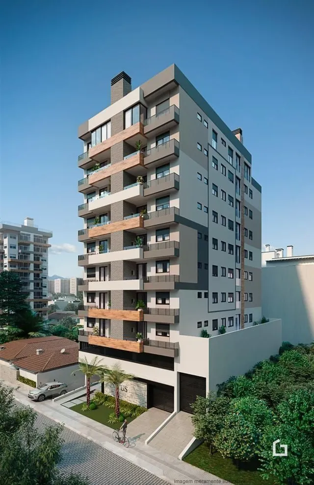 Fachada de um prédio residencial em Lajeado, Brasil.