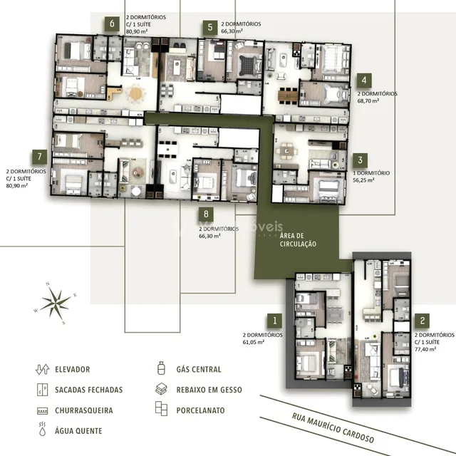 Apartamento com 2 dormitórios, foto 5