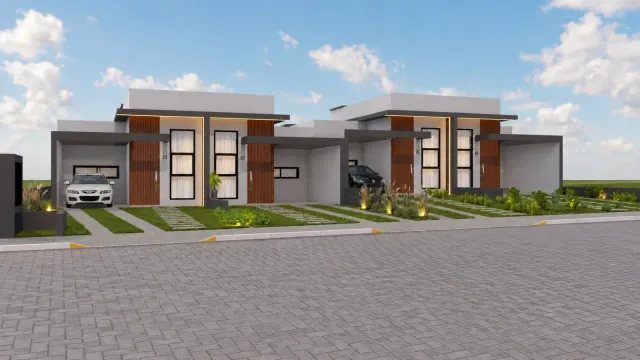 Casa geminada com 2 dormitórios, foto 2