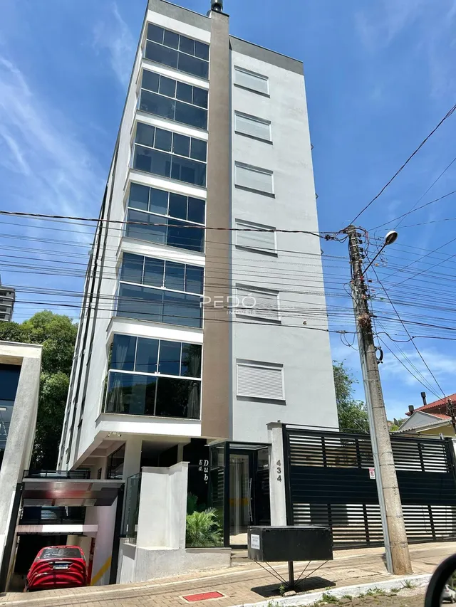 Fachada de um prédio residencial em Lajeado, Brasil.