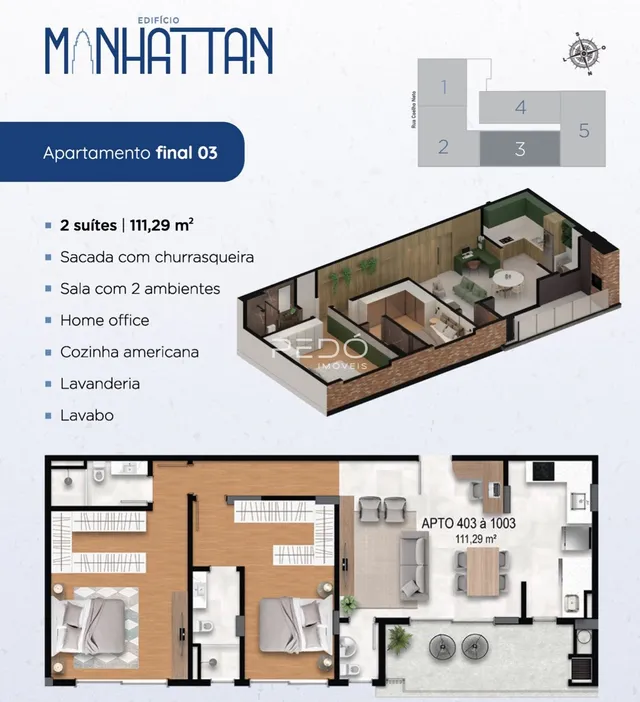 Apartamento com 2 dormitórios, foto 4