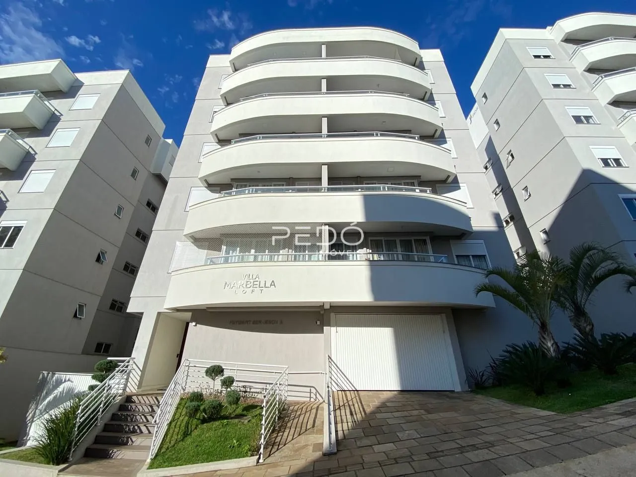 Fachada de um prédio residencial em Lajeado, Brasil.