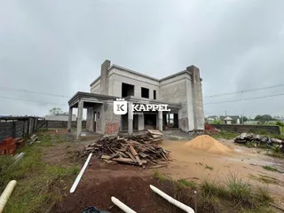 Vista externa de uma estrutura de construção em Lajeado, Brasil.